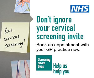 Cervical Smear. Book your appointment now.